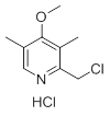 2-Chloromethyl-4-methoxy-3,5-dimethylpyridine hydrochloride